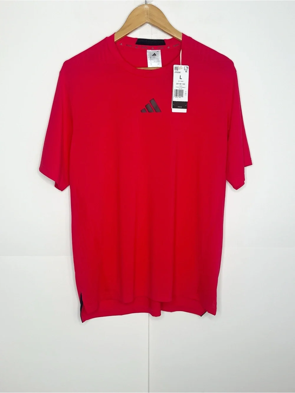 Adidas Mens Short Sleeve Training Tee Size Large